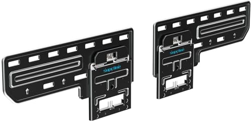 Supcline Ultra Slim TV Wall Mount for 42 to 100 inch Flat & Frame TVs Only, 0.31” Low Profile Flat to Wall TV Mount, Micro Gap Wall Mount tv Bracket, Hold up to 176 lbs, Blends in Any Interior