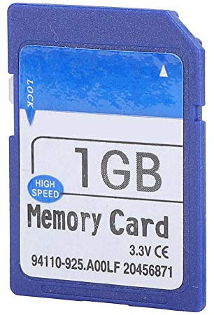 Fournyaa Tarjeta de Memoria de Alta Velocidad de Apariencia Agradable, Tarjeta SD, Tarjeta de Memoria, pequeña y portátil para MP3, cámara MP4(1g)