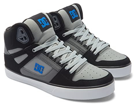 DC Shoes Pure High-Top - Leather High-Top Shoes for Men - Leather High-Top Shoes - Men - Multi
