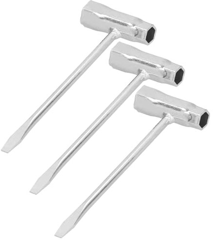 ACONDE 3 Pezzi di Chiave Combinata, Chiave per Motosega, Chiave a T, Chiave per Candele, 13 mm x 19 mm