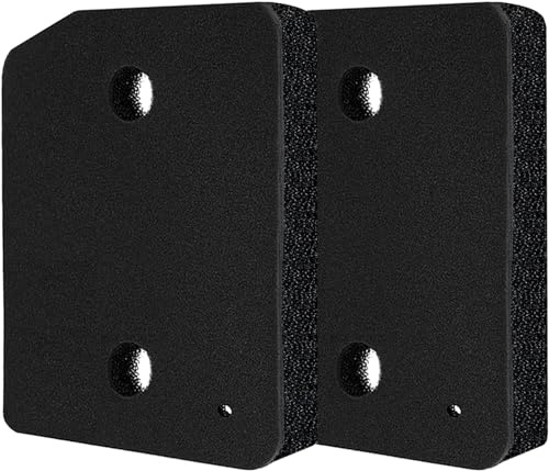 KFDDRN 2 stycken torkfilter för Miele T1 9164761, skum ersättningsfilter 207 x 157 x 30 mm för alla Miele T1 värmepump trumtork