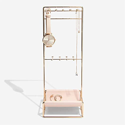 Stackers Gold & Blush Pink Scoop Jewellery Stand