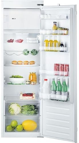 Hotpoint 262 Litre In-column Integrated Upright Fridge - White