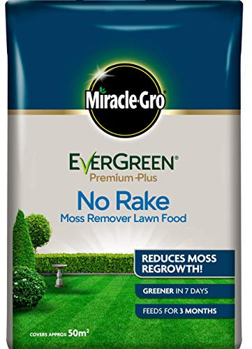 Evergreen No Moss No Rake Moss Remover Lawn Feed 50m2