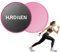 Hurdilen Core Sliders, Gliding Discs Beidseitiger Einsatz auf Teppich- und Hartholzböden, Leichte und Perfekte Fitnessgeräte zum Training der Bauchkernkraft (Pink)