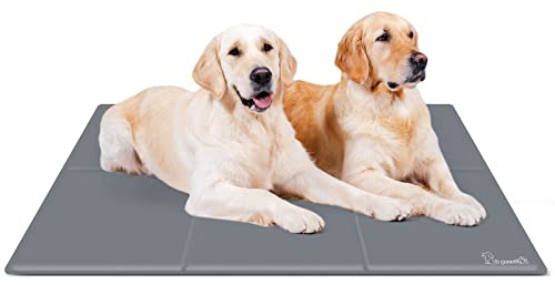 Pecute Tapis Rafraichissant XXL 140 * 90 cm | Version Améliorée Pour Chien et Chat - Reste Froid Plus Longtemps, Plus Durable, Résistant Aux Rayures