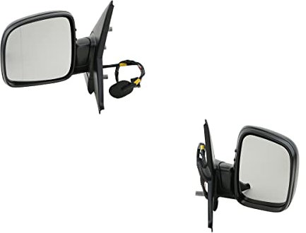 Johns, passend für VW Transporter Außenspiegel T5 04/03-10/09 Set links & rechts, schwarz