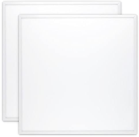 CLAR – Losa LED 60 x 60 – Panel luminoso con controlador Philips, 40 W blanco frío 6000 ºK, 5 años de garantía (paquete 2)