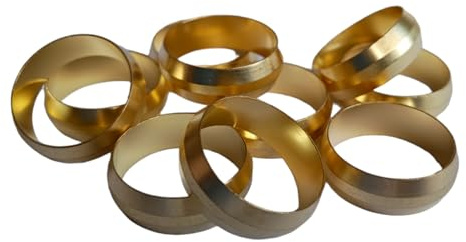 20mm Compression Brass Olives - Pack of 10