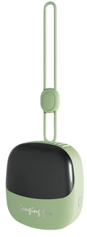 GMBYLBY Piccolo ventilatore elettrico regolabile USB ricaricabile dispositivo di raffreddamento indossabile per pendolarismo ufficio palestra