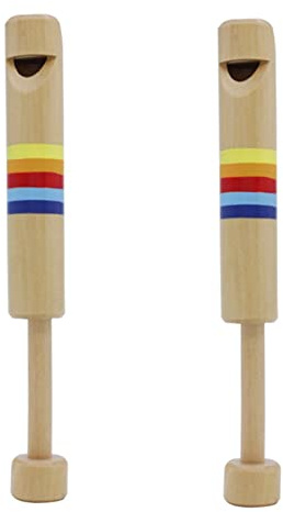 ISTOVO 2X Strumenti per Flauto nel Legno Che Tirano Diacritico Flauto nel Legno Strumento Musicale Antico per Adulti, Bambini