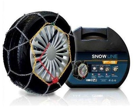 Snow Line SL9-120 - Catene da Neve Auto 9 MM GR. 120 Misura 235/45 R18 - OMOLOGATE TUV