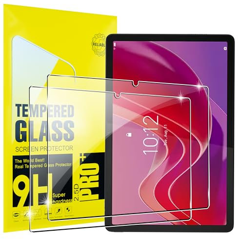 Effcotuo 2 Stücke Schutzfolie für Lenovo Tab M11 2024 /Lenovo Idea Tab Tablette 11 Zoll Schutzfolie für Panzerglas Displayschutzfolie aus Gehärtetem [9-H-Härte] [Kratzfest] Einfache Gehärtetem