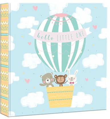 Photo Album Memo Slip in Holds 200 Photos 4 x 6 (Parachute Sky Blue 200)