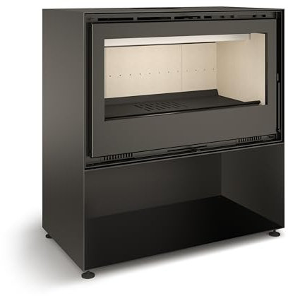 TJ - Stufa a legna con legna da ardere modello JUCAR 90 da 8,4 kW