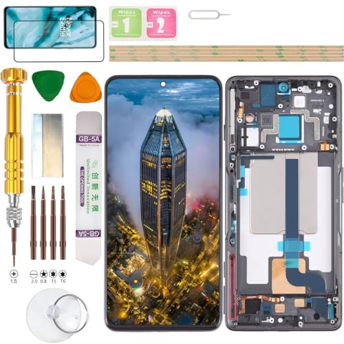 Gadget Troops Conjunto de pantalla LCD (Incell) para Xiaomi POCO F4 GT 21121210G, kit de repuesto de pantalla (negro)
