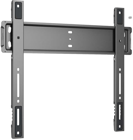Vogel's TVM 5505 – Ultratunn TV-väggfäste med GuidanceSystem™ för säker och enkel upphängning av stora TV-apparater, 32-77 tum, max 75 kg, TÜV-certifierad, VESA 400x400, väggavstånd 1,3 cm
