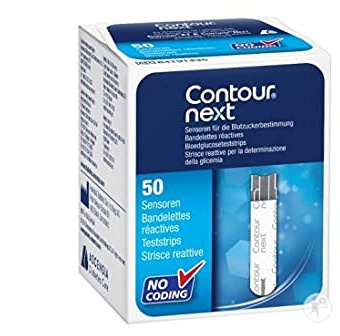 ASCENSIA - Ascensia contour next bandelettes 50