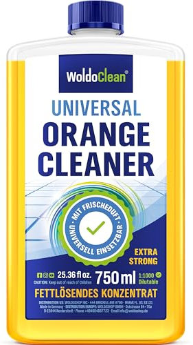 Orangenreiniger Konzentrat hochkonzentriert & fettlösend – 750 ml Reinigungsmittel für Küche, Boden & hartnäckige Verschmutzungen