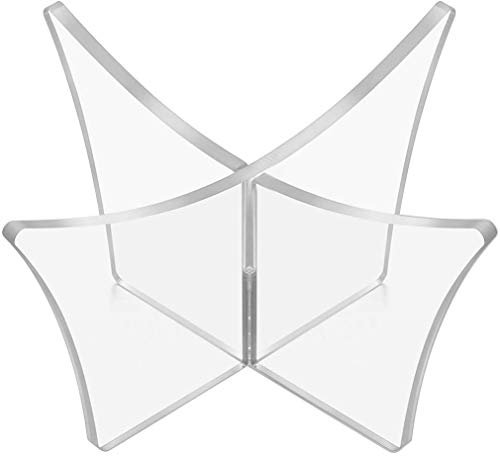 Standfester Acryl Ballhalter für American Football, Fussball, Basketball - Ballständer Ballhalterung Acrylständer Ball Halter Ständer American Football Basketball Fußball Volleyball (Transparent)