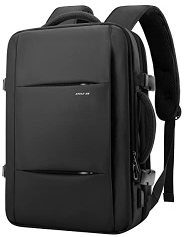 HEROIC KNIGHT 35L Reiserucksack, Handgepäck Rucksack Herren für 17,3 Zoll Notebooks mit USB-Anschluss, Flugzeug Laptop Rucksack Travel Backpack für Weekender