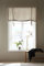 Raffrollo Raffgardine Gardine 'Otila' 140 x 90 cm (BxH) beige Baumwolle Landhaus Skandi