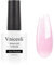 Vnicesli UV Gel Nagellack Shimmer Rosa, Glitzer Rosa Gel Lack Natürliches Funkeln Transparent Rosa Nagellack Gel Lack Nail Art Maniküre (Schimmer Rosa)