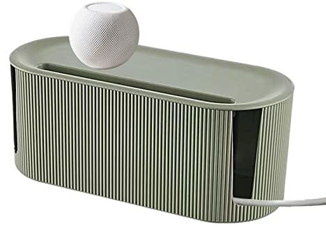 Boîte de rangement de câbles, boîte de rangement de câbles, support de câble de chargeur, organisateur de prise de grande capacité, pour cacher les câbles désordonnés, protecteur de câble pour salon,