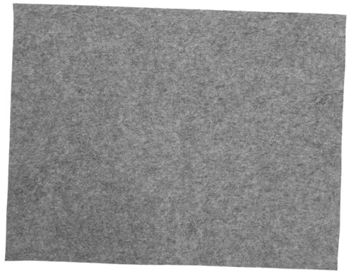 NUOBESTY Filzmatte Kalligraphie Zeichnen Malerei Rechteckige Filzunterlage Grau 60 X 80cm Verdicktes Wollfilz Schreibtischunterlage für Zuhause Büro Schüler Anfänger Künstler