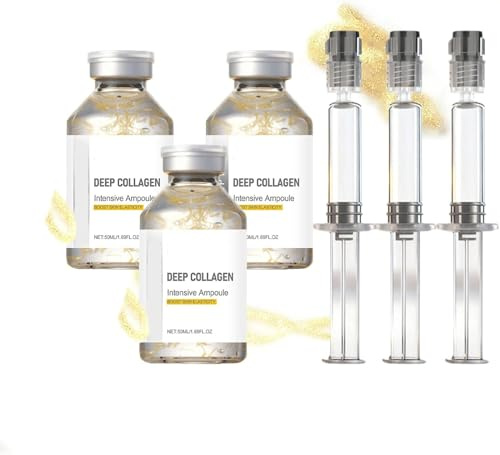 Suero antiedad coreano en ampolla para mujer, ampolla reafirmante intensiva con péptidos de seda, suero facial de colágeno profundo, reafirmante y tensor, para todo tipo de piel