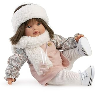 Beni Lloro Pichi Muñeca con Mecanismo de Lloro Cuerpo de Tela 42 cm