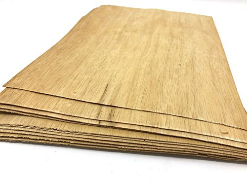 15-17 Furniere in der Holzart Limba. Furnier geeignet für: Modellbau, Ausbesserungsarbeiten, Restauration, zum Basteln, Intarsien