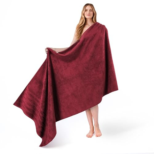 American Soft Linen 100% Cotton Luxury Turkish Towels, 35x70 XL Bath Sheet