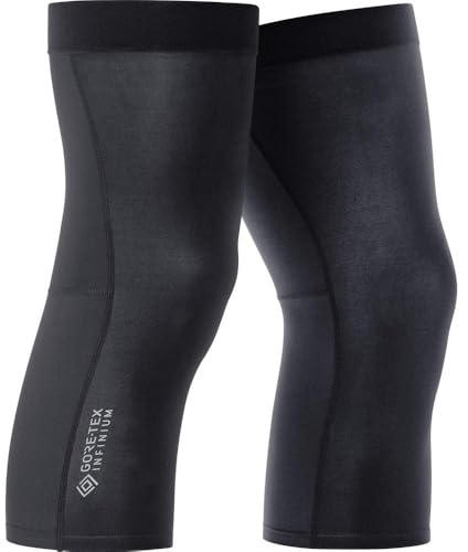 GORE WEAR Ginocchiere unisex da ciclismo Shield, GORE-TEX INFINIUM, M-L, Nero