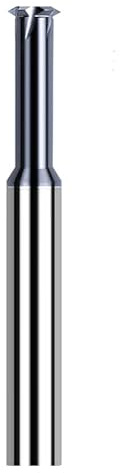 1 Stück Hartmetall-Gewindefräser einschneidige Gewindefräser CNC-Gewindefräser Bohrfräser ersetzen Gewindebohrer für Metall,P2.0-D10-H10