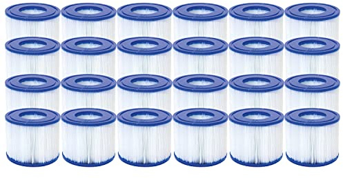Bestway Xtras Filterkartusche Gr. VI 10.6 x 8.0 cm, 24er-Sparset