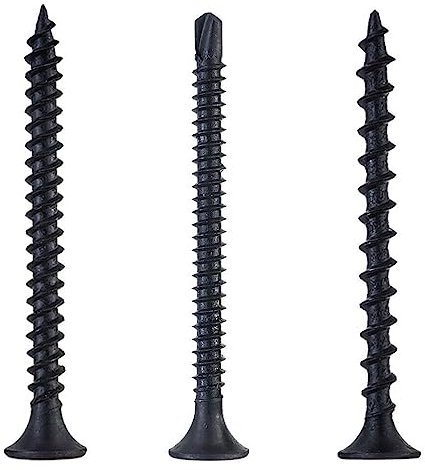 Schnellbauschrauben Schrauben für Rigips Trockenbau wahlweise mit Feingewinde Grobgewinde oder mit Bohrspitze Gipskarton Gipsplatten GK Trockenbau (3,9 x 25 mm | 1000 Stück, Feingewinde)