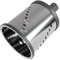 Zyliss Julienne Drum Grater, Stainless Steel, Slice Fruit and Vegetables Julienne Style, for Use with Zyliss Rotary Cheese Grater