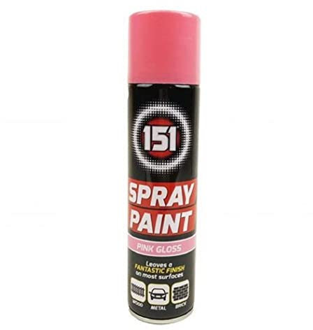 151 Aeorsol Spray Paint - Pink Gloss - 250ml