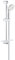 GROHE Tempesta 100 - Brausestangenset (4 Strahlarten, inkl. Duschablage, Antikalk-System, robust), chrom, 28593002