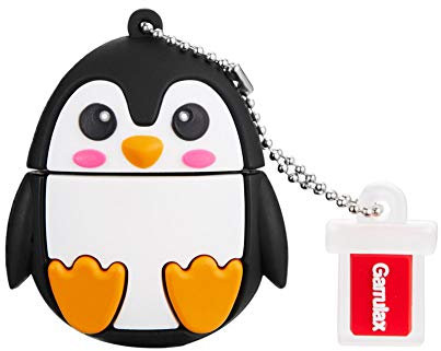 Garrulax Pendrive, USB Chiavette 8GB / 16GB / 32GB Premium Impermeabile Cute Animale in silicone ad alta velocità USB 2.0 dati, unità di memoria flash Penna Disk Pen Drive