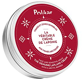 Polåar - Crème Nourrissante Visage et Zones Sensibles La Véritable Crème de Laponie aux 3 Baies Arctiques - Nourrit, Répare, Protège - Peaux Sèches, Sensibles - 95% Naturel, Made in France - 100 ml