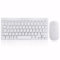 Retoo Tastiera e mouse wireless set mouse compatto 59 x 113 mm mouse wireless tastiera wireless gaming mouse tastiera compatta 285 x 133 mm per PC laptop computer accessori QWERTY Layou