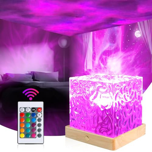 Dreamy Cubby LED Sternenhimmel Projektor, Kreativ Galaxy Projector für Zimmer Deko, Aurora Lampe, Nachtlicht für Kinder Erwachsene Schlafzimmer Decke Zimmer Dekoration.