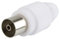 Clavija de Antena Rectangular Macho, conexión Sencilla, Ideal para TV y recepción de señal