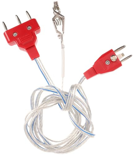 GALPADA Cordon d'Escrime Professionnel Clip de Câble pour Masque, Conçu pour Fleuret et Sabre, Accessoire d'Équipement pour Entraînement et Compétition