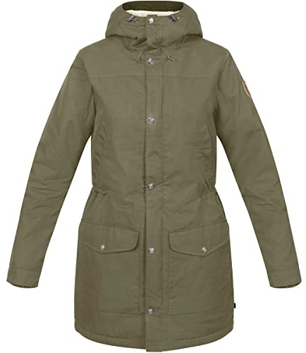 FJALLRAVEN Greenland Winter Parka W, Damen XL Laurel Green
