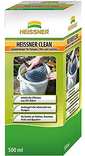 Heissner CLEAN specialrengöringsmedel 500 ml, för pumpar, filter och lampor