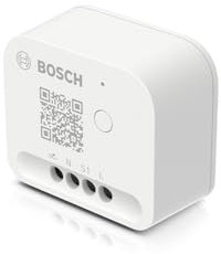 Bosch Smart Home dimmer switch, actuator for smart control of dimmable lighting, compatible with Amazon Alexa, Google Assistant and Apple HomeKit