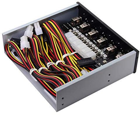 Cablecc 6 Festplattensteuerungssystem, intelligentes Steuerungsmanagementsystem, HDD SSD Netzschalter mit 5,25 CD-ROM Schacht